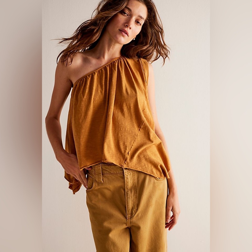 FREE PEOPLE Spring Break One Shoulder Top